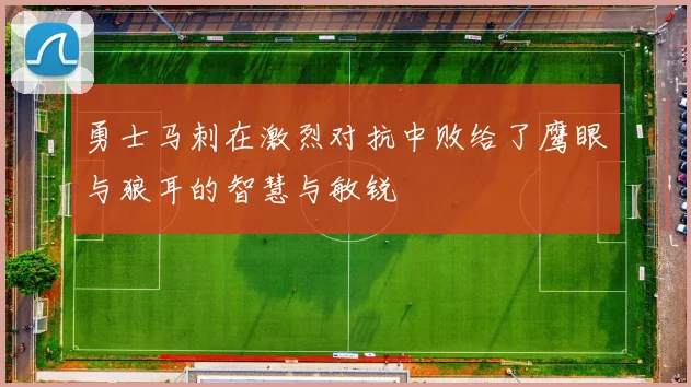 勇士马刺在激烈对抗中败给了鹰眼与狼耳的智慧与敏锐